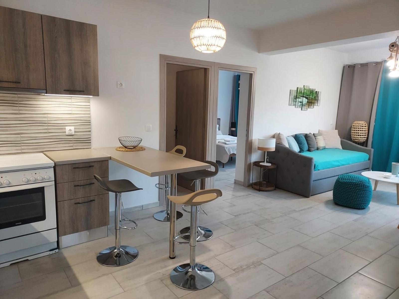 Luxury Arartments Tzemi Villa Porto Heli Bagian luar foto